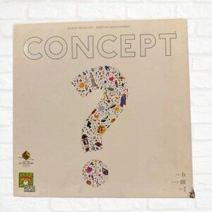 Concept Board Game Party Game for Family Friends Open Box Unused Holiday Gift